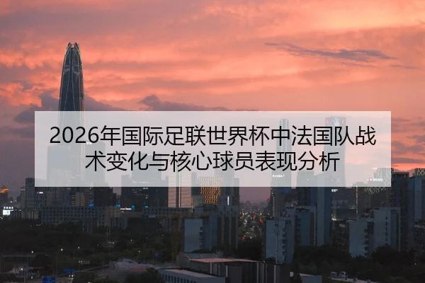 2026年国际足联世界杯中法国队战术变化与核心球员表现分析